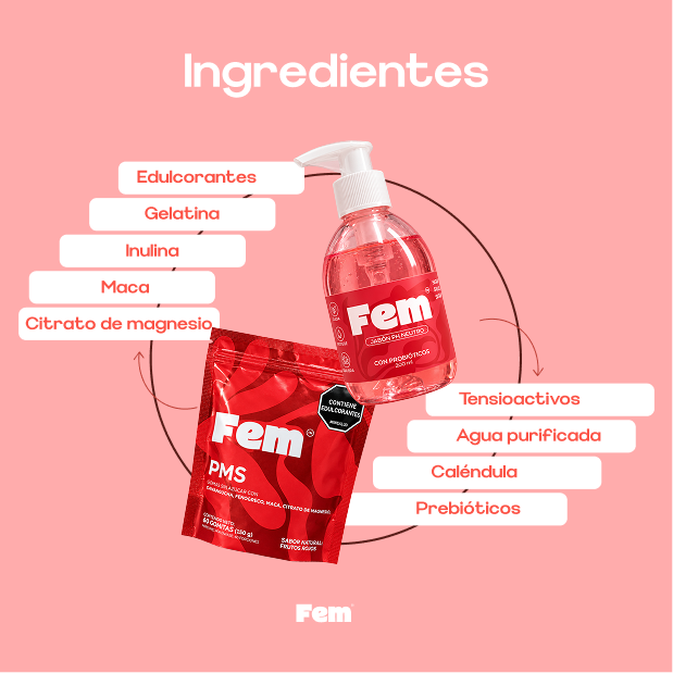 Combo Gomas + Jabón — ingredientes
