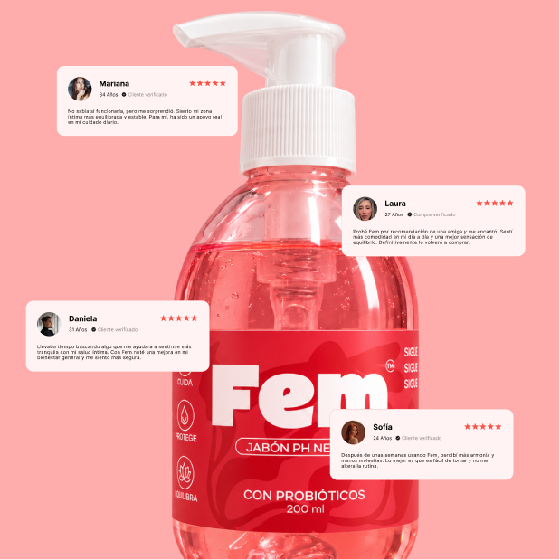 Jabón íntimo pH neutro — reseñas de clientas
