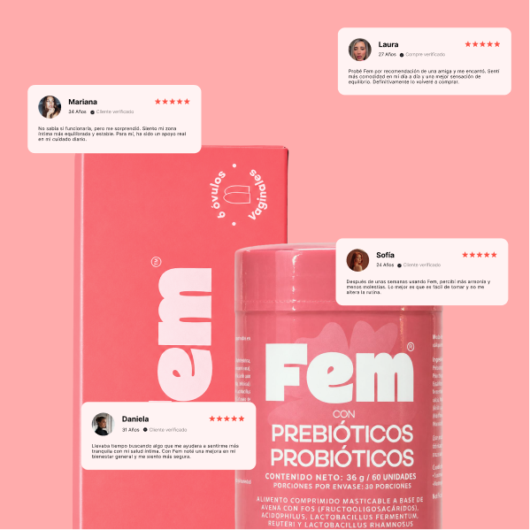 Combo Probiótico + Óvulos — reseñas de clientas